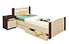 Кровать 900 с бескаркасным основанием (Олмеко), фото 3