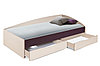 Кровать с ящиками "Фея 3" (венге/дуб линдберг) Олмеко, фото 6