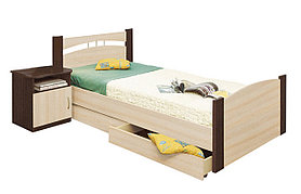 Кровать с ящиком 900 с бескаркасным основанием (Олмеко)