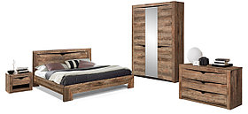 Комплект мебели для спальни Лючия 3-х дверный (кейптаун/венге)