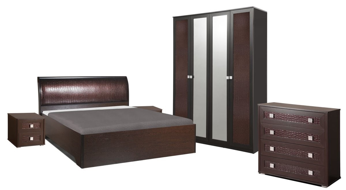 Комплект мебели для спальни Мона 4 (венге)