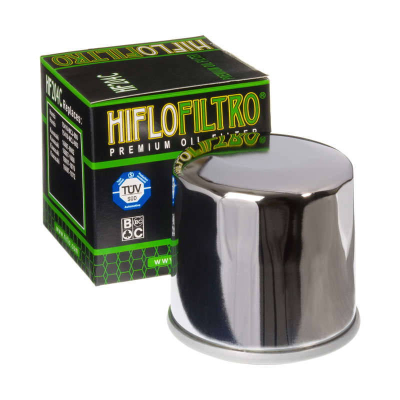 Фильтр масляный HIFLO FILTRO HF 204 C H64mm\ Kawasaki, Yamaha, Suzuki, Honda - фото 1 - id-p149397188