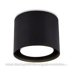 Точечный накладной светильник GX53 TN703 BK черный GX53 D100*80 : GX53 TN703 BK черный GX53 D100*80