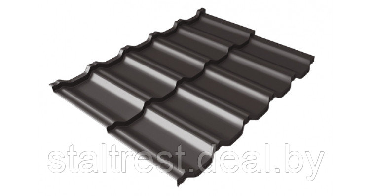Модульная металлочерепица Kvinta Uno Rooftop Matte (Стальной Бархат) RR 32 - фото 1 - id-p149398793