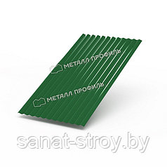 Профилированный лист МП-18x1100-A (ПЭ-01-6002-0,45) RAL 6002 Зеленый лист