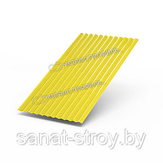 Профилированный лист МП-18x1100-A (ПЭ-01-1018-0,45) RAL 1018 Желтый цинк