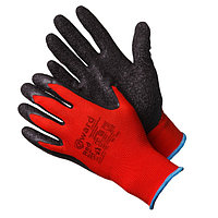 GWARD Red Перчатки нейлоновые с текстурированным латексным покрытием (размер 10 (XL))
