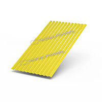 Профилированный лист МП-18x1100-A NormanMP (ПЭ-01-1018-0,5) RAL 1018 Желтый цинк