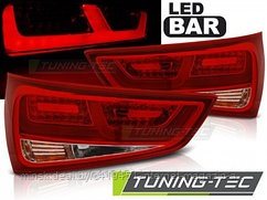 Задние фонари Audi A1 RED WHITE LED для AUDI A1 I 2010-2015
