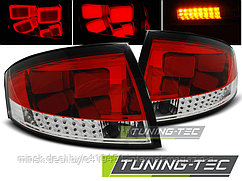 Задние фонари Audi TT 8N red white led