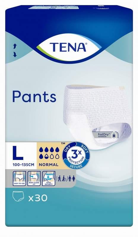 Трусы впитывающие TENA Pants Normal, размер 3 (L), 30 шт.