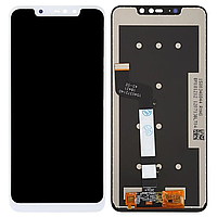 Дисплей (экран) для Xiaomi Redmi Note 6 Pro c тачскрином, черный Белый
