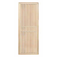 Дверь для бани деревянная глухая 1900х700