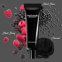 Маска для лица ОЧИЩАЮЩАЯ Awesome Black Pore Clear Pack (WITHME), 30 гр