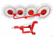 Грабли-сеноворошилки DPOL ГВН-4 (4 колеса) к трактору