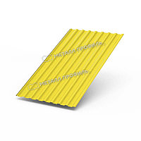 Профилированный лист МП-20x1100-A (ПЭ-01-1018-0,45) RAL 1018 Желтый цинк