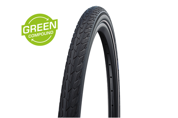 Покрышка Schwalbe, ROAD CRUISER, 700x35C (37-622), K-Guard, 50TPI, 625гр, Black-Reflex - фото 1 - id-p149426835