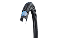 Покрышка Schwalbe, MARATHON PLUS, 28x1.75 (47-622), SmartGuard, 67TPI, 1100гр, Black-Reflex