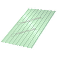 Профилированный лист МП-20x1100-A NormanMP (ПЭ-01-6019-0,5) RAL 6019 Зеленая пастель