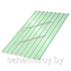 Профилированный лист МП-20x1100-A NormanMP (ПЭ-01-6019-0,5) RAL 6019 Зеленая пастель