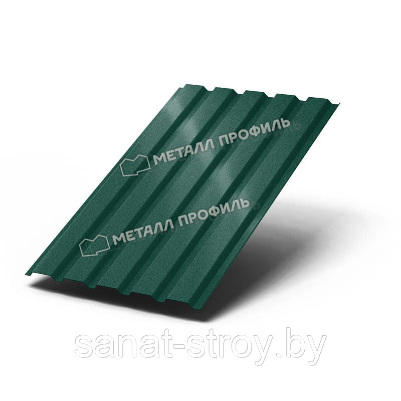 Профилированный лист МП-35x1035-A (ПЭ-01-6005-0,45) RAL 6005 Зеленый мох