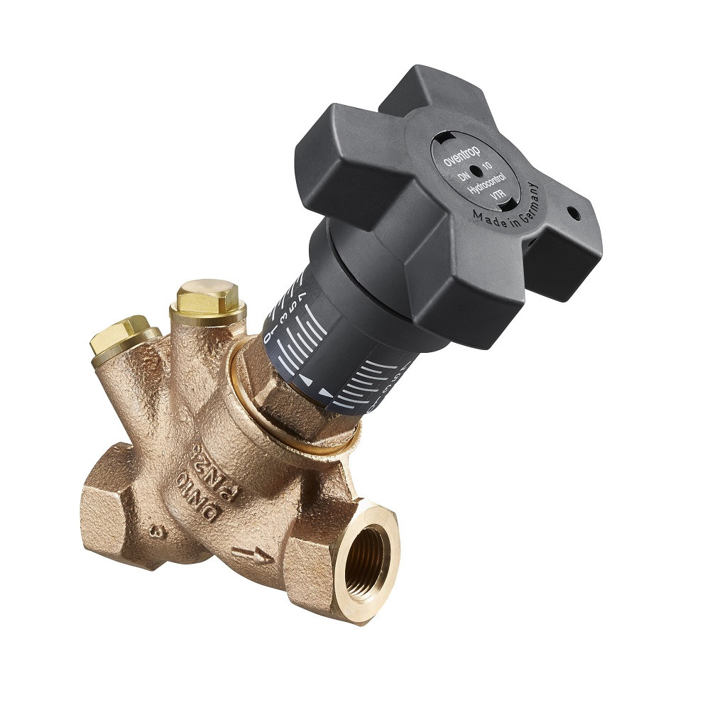 OVENTROP Hydrocontrol VTR 25 балансировочный регулирующий вентиль внутренняя резьба 1"