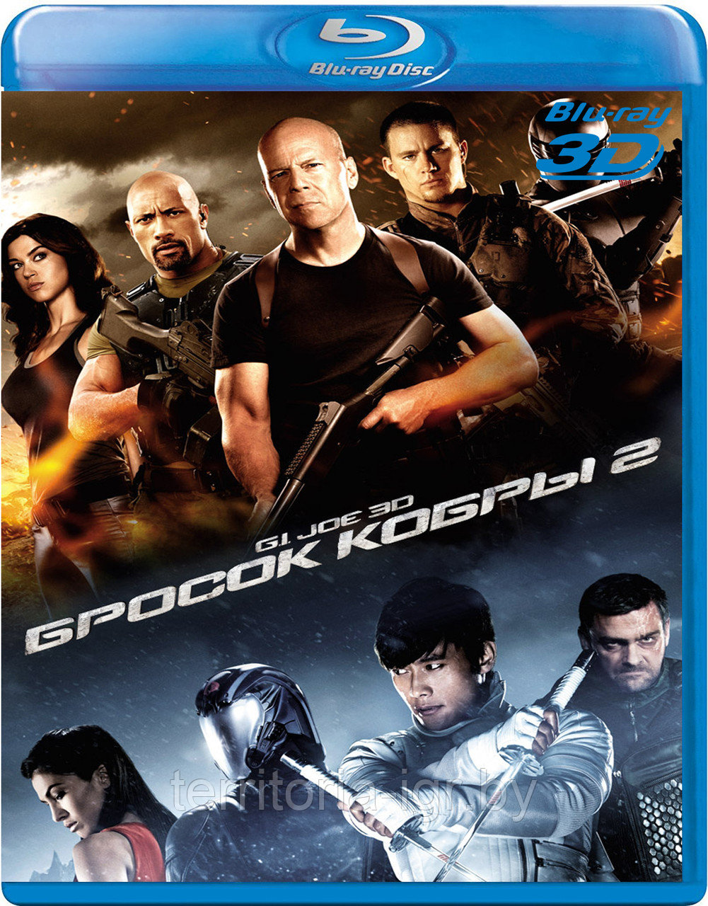 G.I. Joe: Бросок кобры 2 50 GB (BLU RAY Видео-фильм) - фото 1 - id-p61322074