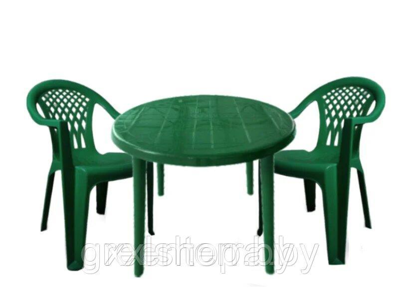 Комплект садовой мебели Виктория-3 (стол круглый) - фото 2 - id-p149442245