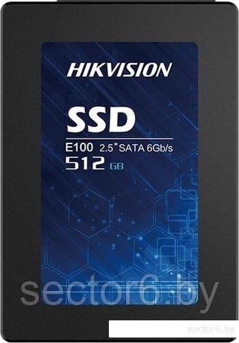 SSD Hikvision E100 512GB HS-SSD-E100/512G - фото 1 - id-p149443507