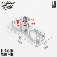 Микродермал якорь 2 титан G23 1,6мм (1,6*2,5мм)