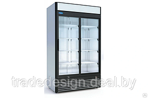 Холодильный шкаф Марихолодмаш Капри 1,12СК купе, стеклянная дверь