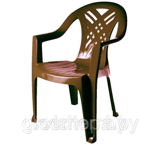 Пластиковый стул кресло для дачи Престиж-2 - фото 3 - id-p149481334