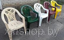 Пластиковый стул кресло для дачи Престиж-2, фото 2