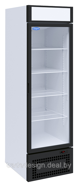 Холодильный шкаф Марихолодмаш Капри 0,5СК, стеклянная дверь - фото 1 - id-p149485518