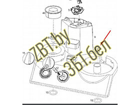 Муфта под чашу кухонного комбайна Braun BR67000504, фото 3