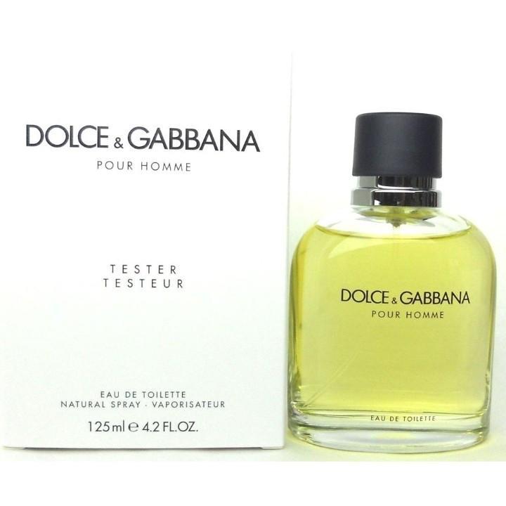 Dolce&Gabbana pour homme edt 125ml TESTER - фото 1 - id-p142042884