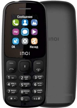 101 BLACK (2 SIM) Мобильный телефон INOI