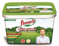 Удобрение для газона Быстрый эффект Флоровит Florovit 4 кг ведро