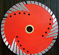 Алмазный диск Turbo- W для гранита, песчаника, шамода (Испания), 230 мм