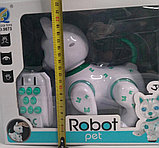 Игрушка радиоуправляемая кошка-робот - 9873, свет, звук, в коробке, фото 4