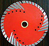 Алмазный диск Turbo- W для гранита, песчаника, шамода (Испания) c фланцем, 125 мм