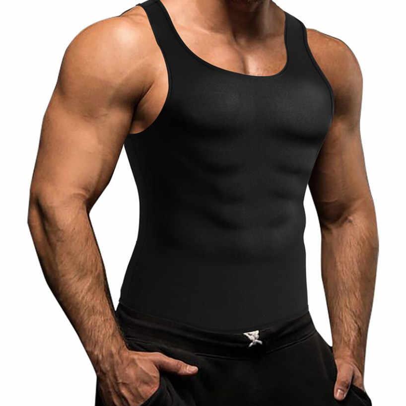 Мужская корректирующая майка для похудения Sweat Shaper