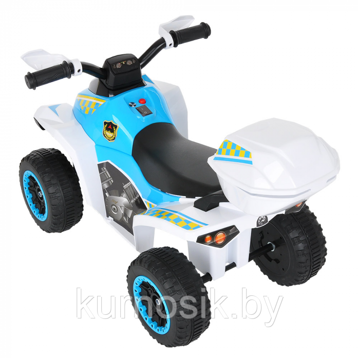 Квадроцикл каталка детская с багажником Pituso 8410045 голубой - фото 5 - id-p149521265