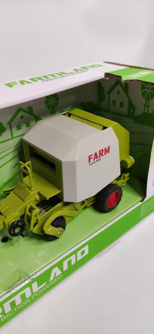Игрушка Трактор с пресс-подборщиком для сена (Farmland) - фото 5 - id-p140190455