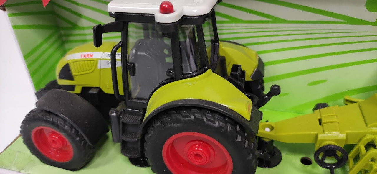 Игрушка Трактор с пресс-подборщиком для сена (Farmland) - фото 3 - id-p140190455