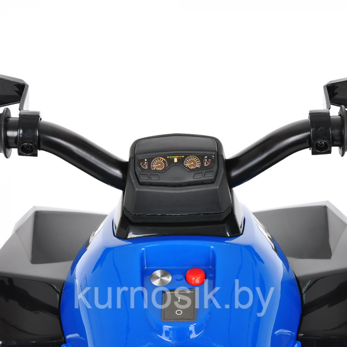 Квадроцикл каталка детская с багажником Pituso (арт.8410045 ) синий - фото 4 - id-p149522334