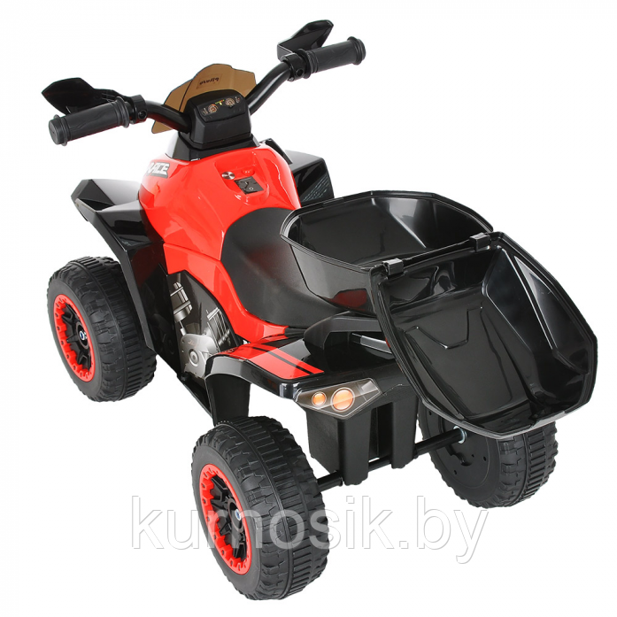 Квадроцикл каталка детская с багажником Pituso (арт.8410045 ) красный - фото 5 - id-p149522600
