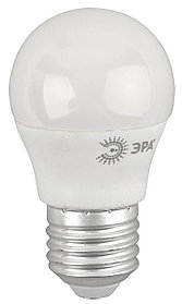 Лампа светодиодная ЭРА ECO LED P45-10W-827-E27 QX (диод, шар, 9Вт, теплый свет, E27)