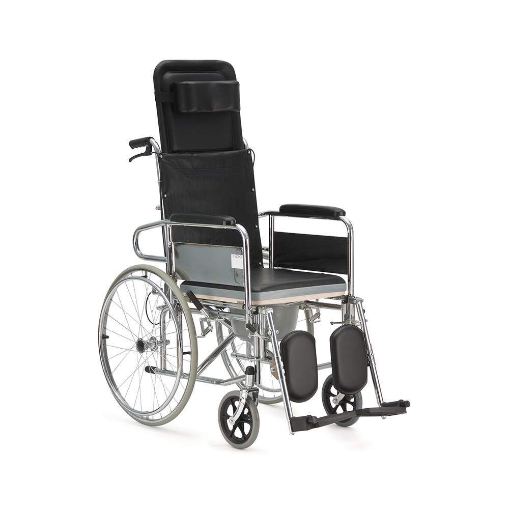 Кресло-коляска для инвалидов Армед FS609GC с санитарным оснащением