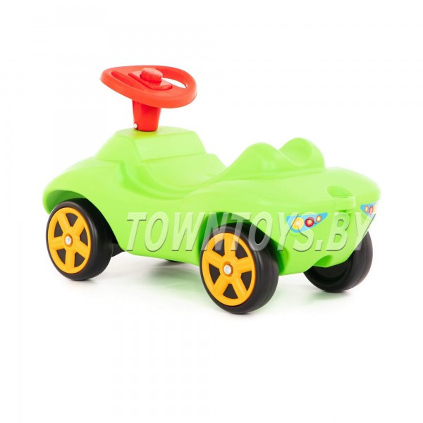 Детская машинка-каталка "Мой любимый автомобиль" со звуковым сигналом (зелёная) арт. 44617 Полесье - фото 3 - id-p149537737